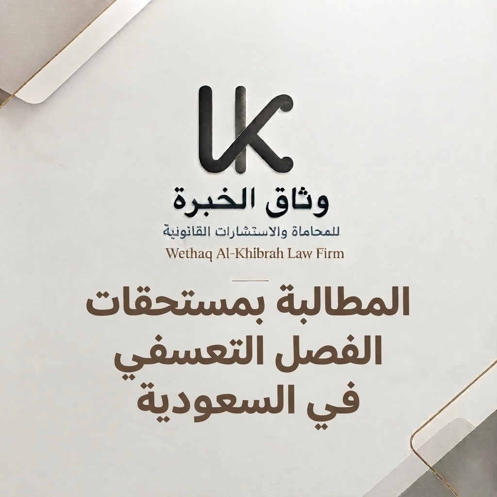 المطالبة بمستحقات الفصل التعسفي في السعودية